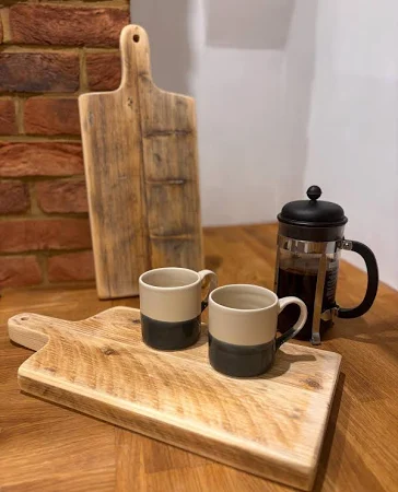 Handcrafted Live-Edge Walnut Serving Board - Image 2